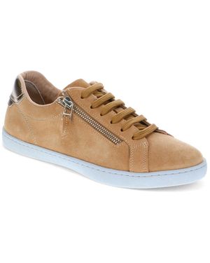Jones Bootmaker Bambi Leather Trainers - Brown