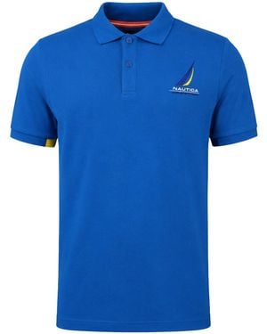 Nautica Coble Polo Shirt Cotton - Blue