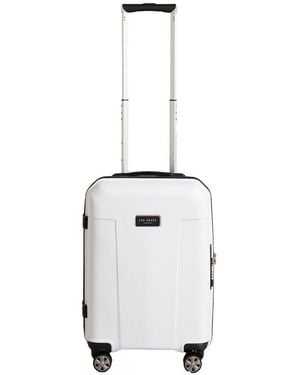Ted Baker Travl Small Trolley Suitcase - White