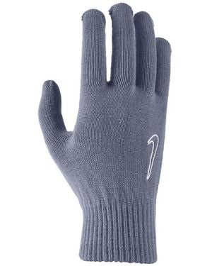 Nike Adult Knitted Winter Gloves (Slate) - Blue