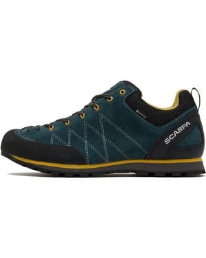 SCARPA Crux Gore-Tex Approach Shoes - Blue