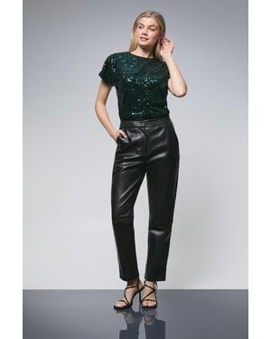 PRINCIPLES Sequin Detail Top - Multicolour
