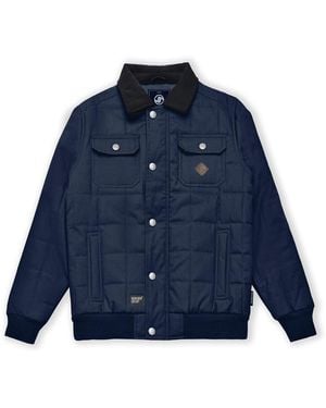Seventyseven Seventyseven Worker Jacket Cotton - Blue