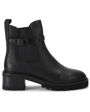 Kurt Geiger Leather Kingsley Chelsea Boots - Black