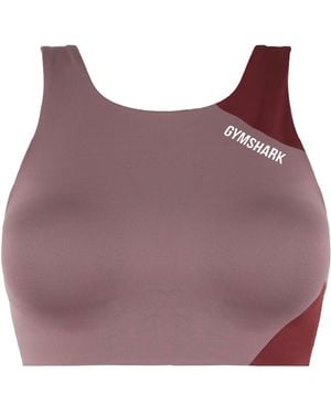 GYMSHARK Euphoria Rose Sports Bra Nylon - Purple