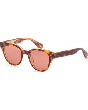 Garrett Leight Ml2047 48 Hclatgorc Jane Sunglasses - Pink