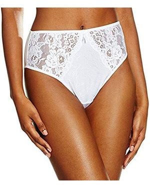 Pour Moi Jacquard Brief - White