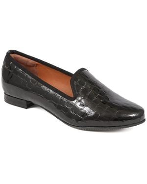 Jones Bootmaker Solene Leather Court Shoes - Black