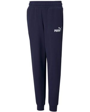 PUMA Ess Slim Jogging Bottoms (Peacoat) - Blue