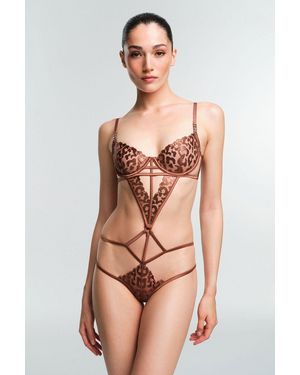 Penti Fera Lace Bodysuit Bra - Multicolour