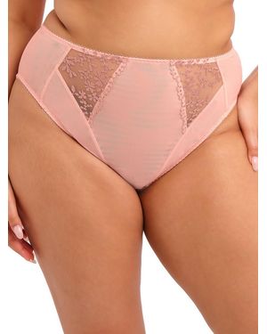 Elomi Zarla High Leg Brief - Natural