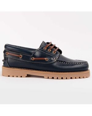 Purapiel Nautic Pullnaus4 Leather - Blue