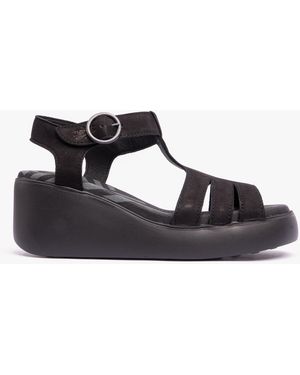 Fly London Duma955Fly Sandals - Black