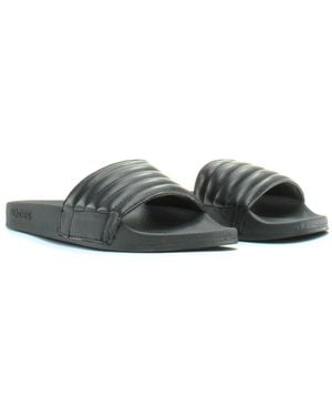 Slydes Port Synthetic Slip On Sliders S0421S106 - Green