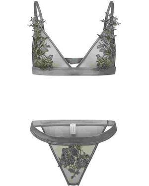 Glamorous Thong - Grey