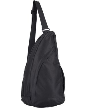 Mountain Warehouse 'Classic' Sling Bag Water Resistant Crossbody Shoulder Travel Day Pack - Black