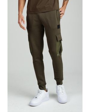 Foray Multi Pocket Utility Cargo Joggers - Green