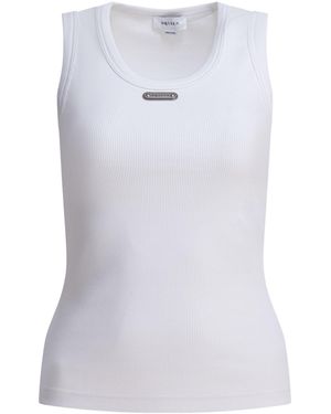 McQueen Cut & Sew Top - White