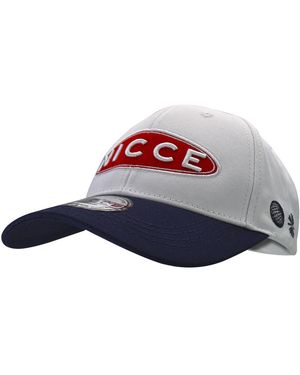 Nicce London Embroidered Logo Elliptica Baseball Cap - Blue