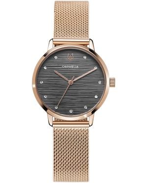 Orphelia Violetta Watch Or12925 Stainless Steel - Black
