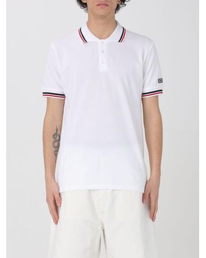 Gcds Short Sleeve Polo Shirt - White