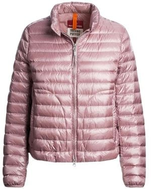 Parajumpers Plain Taupe Alloy Jacket - Pink