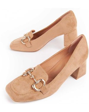 Montevita Heeled Shoe Nussia3 - Natural