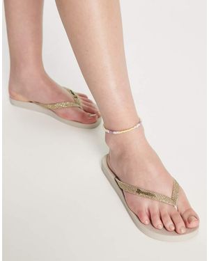 Ipanema Anatomica Tan Flip Flops - Natural