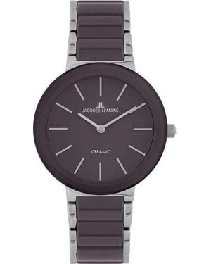 Jacques Lemans 42-7Zd Ladies Monaco Watch - Grey