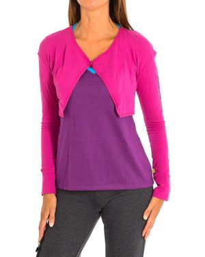 Zumba Long Sleeve Cardigan Z1T00338 - Purple
