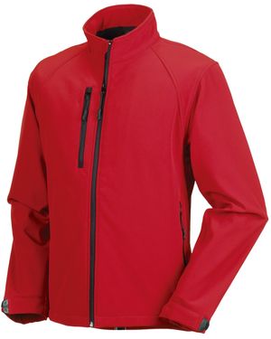 Russell Water Resistant & Windproof Softshell Jacket (Classic) - Red