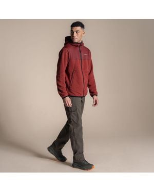 Craghoppers Telesto Hooded Jacket (Burnt) - Red