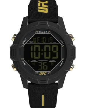Timex Ufc Brawler Watch Tw2V97900 Silicone - Black