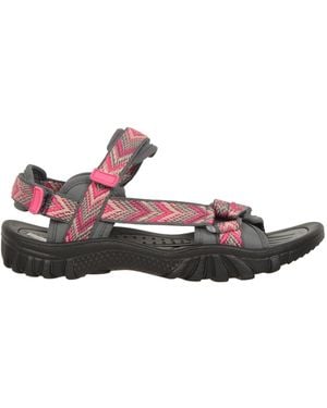 Mountain Warehouse Cyprus Chevron Sandalen (Donkerroze)