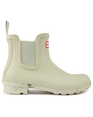 HUNTER Original Chelsea Boots - Green