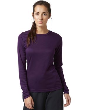 Peter Storm Long Sleeve Thermal Zip Baselayer With Half Zip For Walking & Hiking - Purple