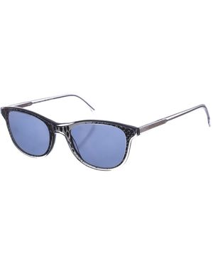 Zen Z489 Square Shaped Acetate Sunglasses - Blue