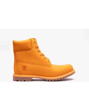 Timberland 6 Inch Premium Boots Dark Cheddar - Orange