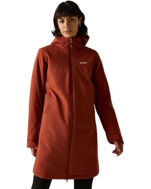 Regatta Ladies Taline Insulated Waterproof Jacket (Burnt Henna) - Red