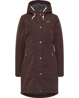 Icebound Winter Parka Klima Iglo Donkerbruin