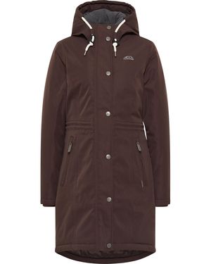 Icebound Winter Parka Klima Iglo Donkerbruin