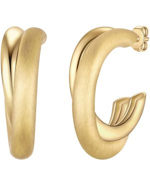 YOKOAMII Brass Earrings - Metallic