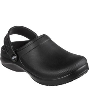 Skechers Riverbound Pasay Slip Resistant Clogs - Black