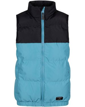 Trespass Ladies Stony Padded Gilet (Storm) - Blue