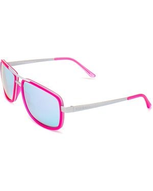 Italia Independent Sunglasses 55/18/130 Mm Acetate - Pink