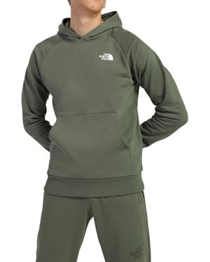 The North Face Raglan Box Pullover Hoodie Cotton - Green