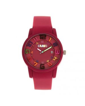 Crayo Festival Watch W/ Date - Red