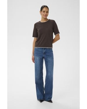 Kaffe Pullover Kalizza Pullover Regular Fit - Blauw