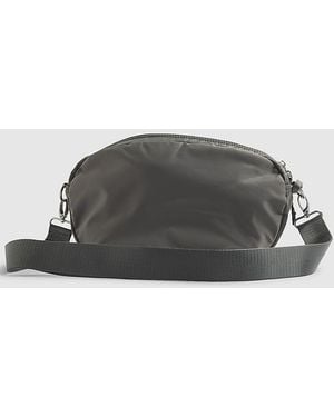 River Island Bum Bag Pocket Nylon - Grey
