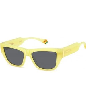 Polaroid Pld 6210 55 40G Sunglasses - Yellow